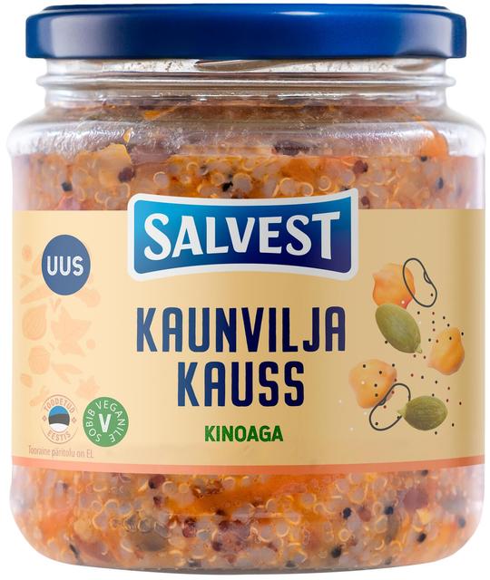 Salvest kaunvilja kauss kinoaga 530 g, vegan, gluteenivaba