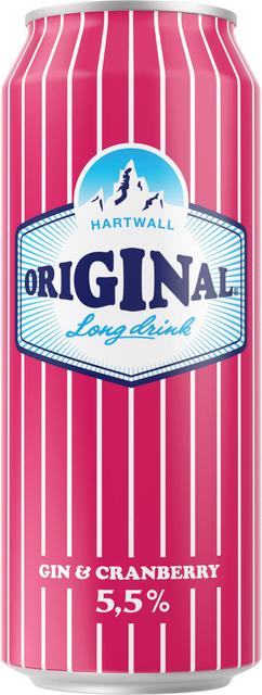 Hartwall Original Long Drink Cranberry 5,5% 0,5 l