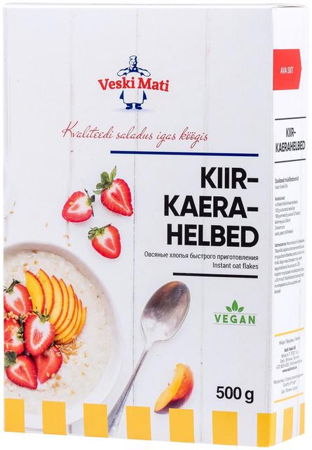 Veski mati täistera kiirkaerahelbed 500 g