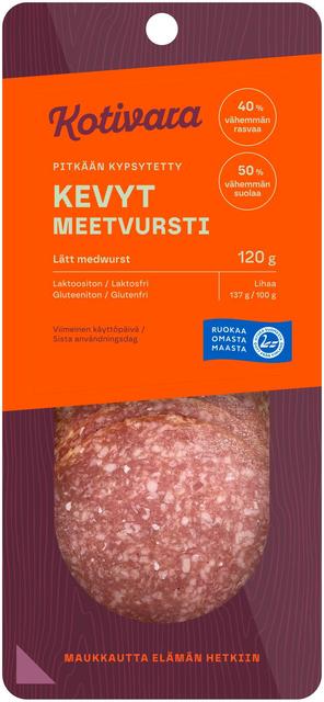Kotivara Kevyt meetvursti 120 g
