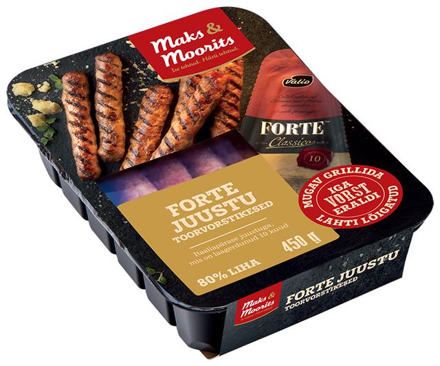 Forte juustu toorvorstikesed 450G