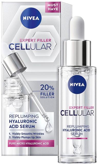 NIVEA 30ml Cellular Expert Filler Hyaluronic Acid Serum -kasvoseerumi