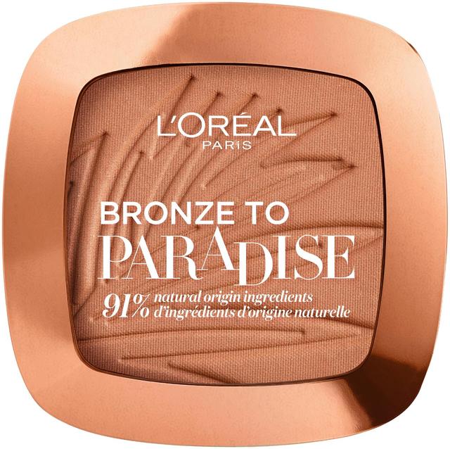 L'Oréal Paris Bronze to Paradise 02 Baby One More Tan aurinkopuuteri 9 g