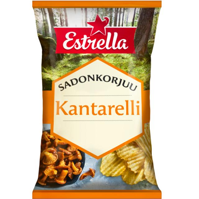 Estrella Sadonkorjuu Kantarellisipsi 250g