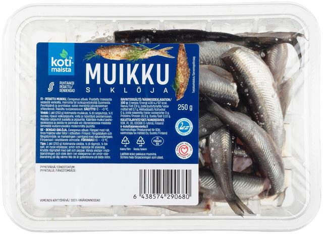Kotimaista Muikku 250g