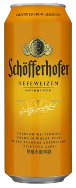 Schöfferhofer Hefe weizen  0,5 l olut tlk alk 5%