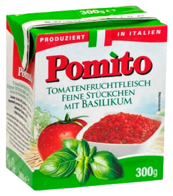 Pomi purustatud tomat&basiilik 300g