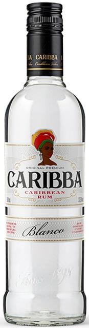 Caribba Blanco rumm 37,5%vol 500ml