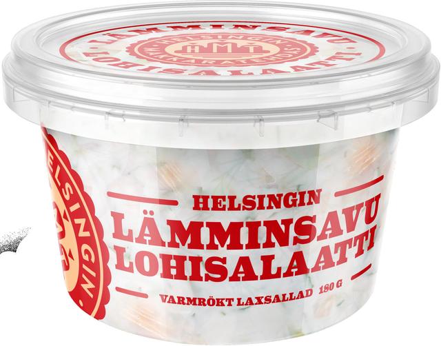 Helsingin Lämminsavulohisalaatti 180 g