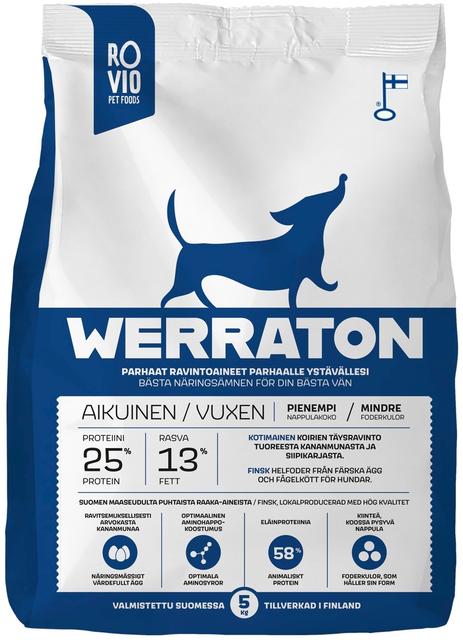 Werraton Aikuinen koiranruoka 5 kg