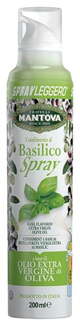 Mantova ekstra neitsioliiviõli basiilik 200 ml spray