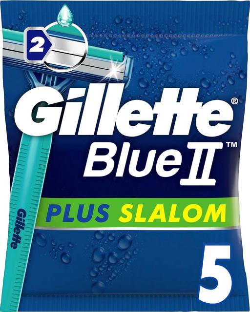 Gillette 5kpl BlueII Plus Slalom varsiterä