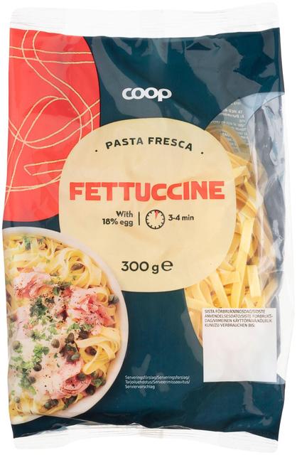 Coop Fettuccine tuorepasta 300 g