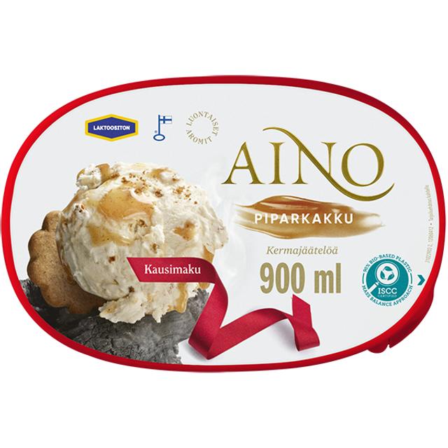 Aino Piparkakku Laktoositon kermajäätelö kotipakkaus 500g/900ml