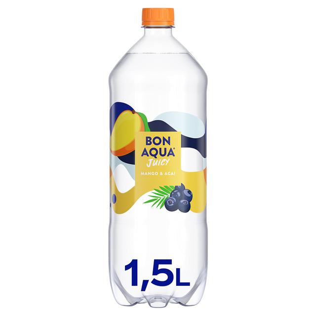 Bonaqua Juicy Mango & Acai hiilihap. juoma plo 1.5 L