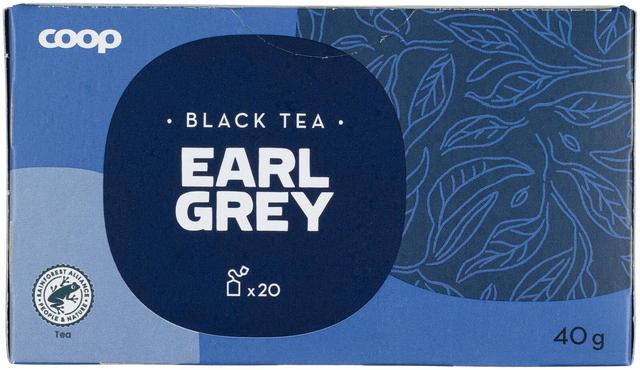 Coop Earl Grey tee 40 g 20 pss