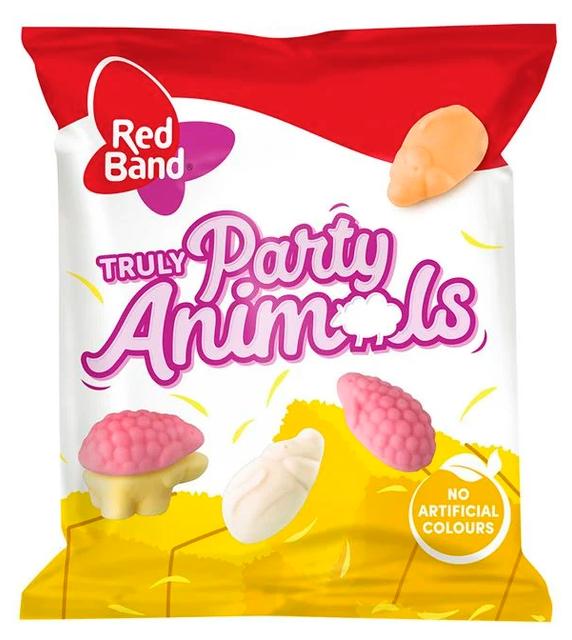 Red Band Truly Party Animals kummikommid 110g