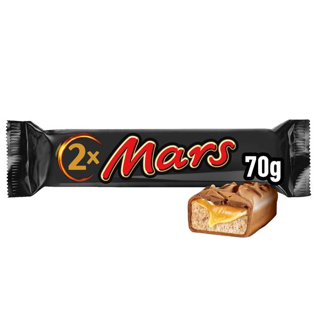 Mars 2-pack suklaapatukka 70g