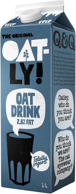 Oatly Oat Drink 2,8% CHILLED