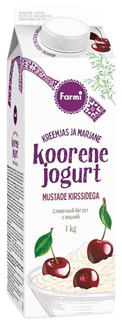 Koorene kirsijogurt, 1 kg