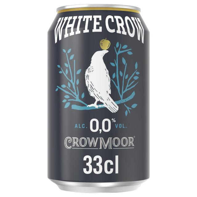 Crowmoor White Crow Dry Apple  alkoholiton siideri 0,0 % tölkki 0,33 L