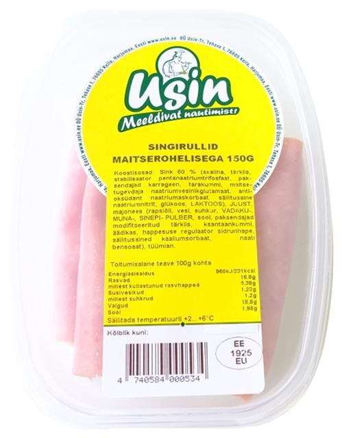 Singirullid juustu-küüslaugu täidisega 150 g