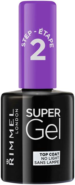 Rimmel 12ml Super Gel Top Coat geelipäällyslakka