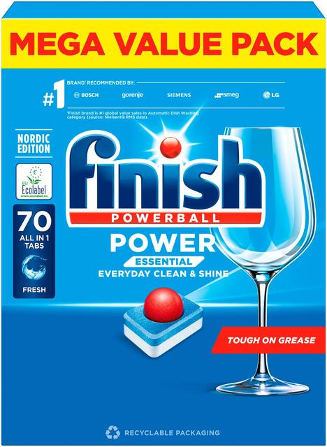 Finish Power Essential 70tab