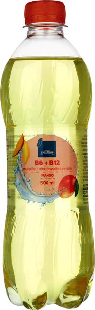 Rainbow mango hiilihapotettu juoma B6 + B12-vitamiini 0,5l