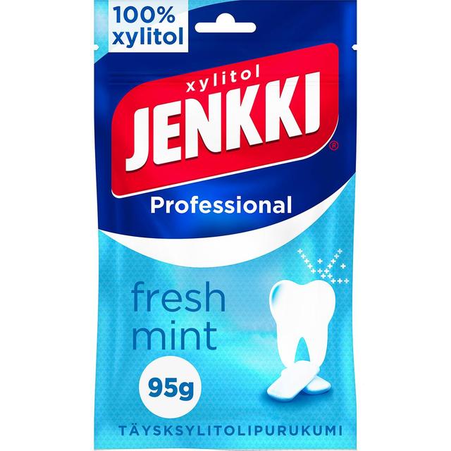 Jenkki Professional Freshmint täysksylitolipurukumi 90g