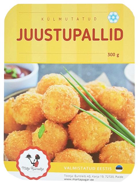 Juustupallid, 300 g