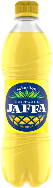 Hartwall Jaffa Ananas Sokeriton virvoitusjuoma 0,5 l