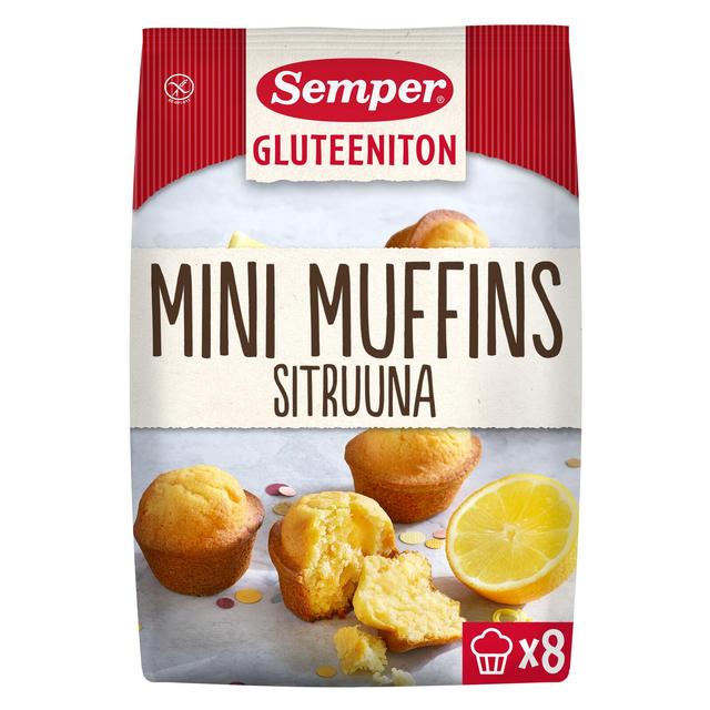 Semper Gluteeniton Sitruunanmakuiset Minimuffinssit 185g