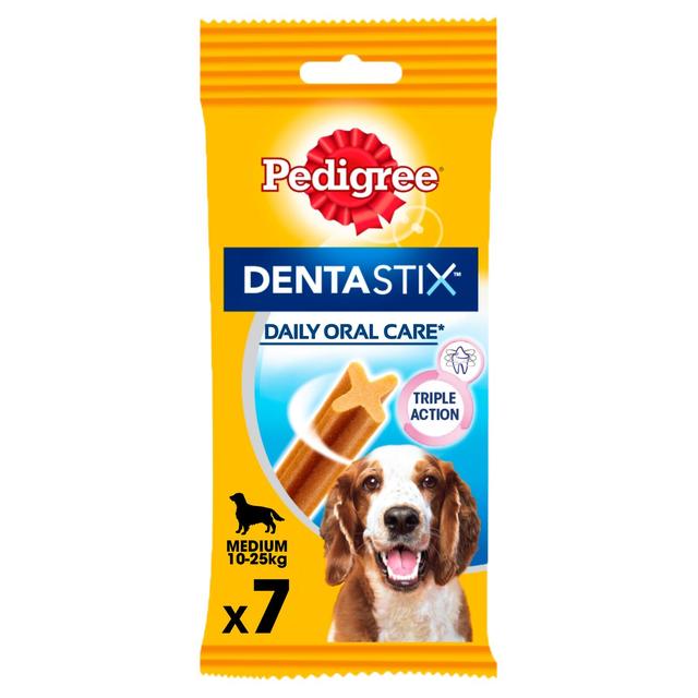 Pedigree Dentastix - Päivittäinen hammasherkku keskikokoisille koirille (10-25kg) - 7 kpl