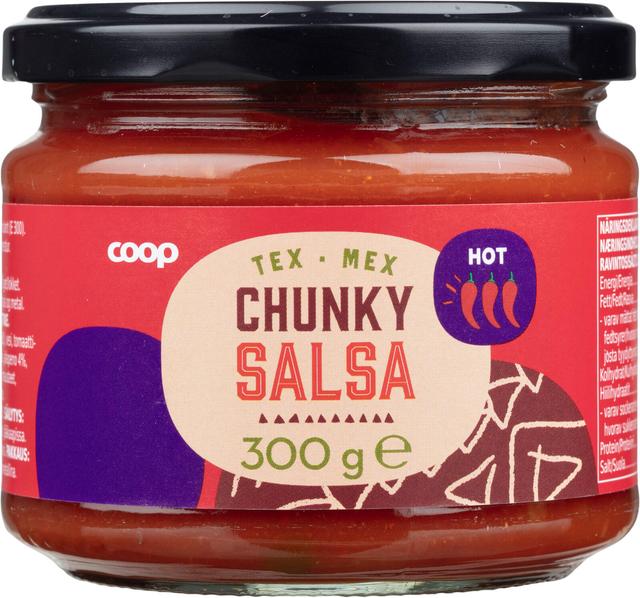 Coop salsakastike hot 300 g