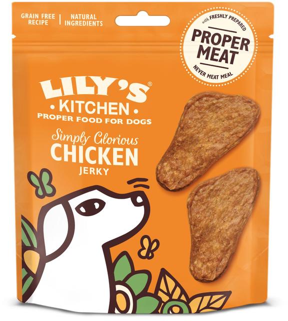 Lily's Kitchen 70g Simply Glorious Chicken Jerky koiranherkku