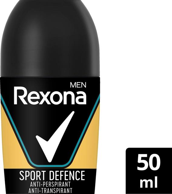 Rexona Men 48h Sport Defence Antiperspirantti Deodorantti Roll-on raikas tuoksu 50 ml