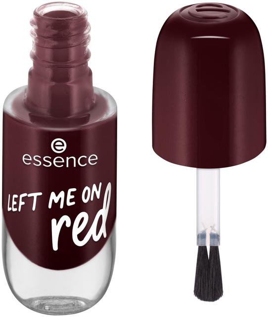 essence gel nail colour 72 LEFT ME ON red 8 ml