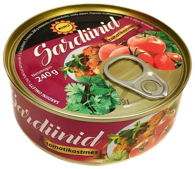 Atlandi sardiin tomatikastmes 240 g