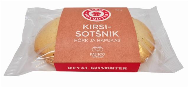 Kirsi-kohupiima sotsnik 2tk 150 g