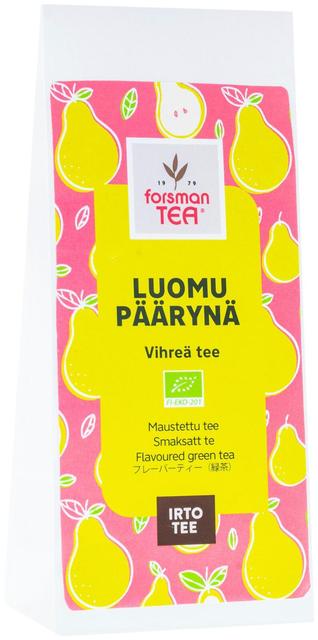 Forsman tea Luomu Vihreä Päärynä maustettu vihreä tee 60 g