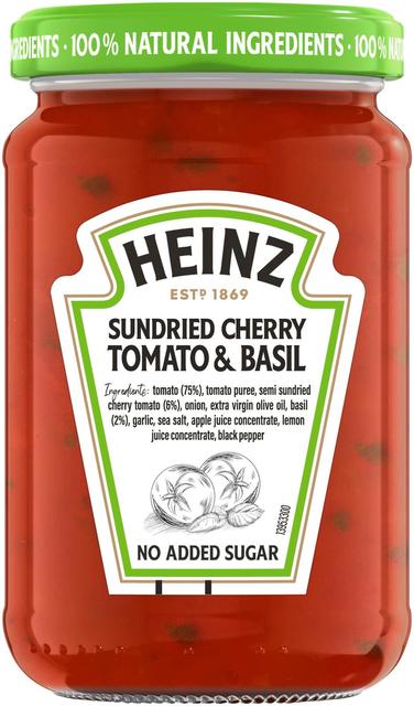 Heinz pastakastike kirsikkatomaatti & basilika 350g