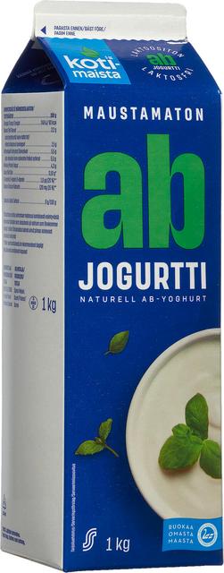 Kotimaista 1 kg Maustamaton AB jogurtti laktoositon