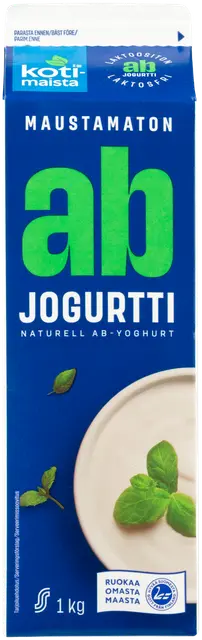 Kotimaista 1 kg Maustamaton AB jogurtti laktoositon