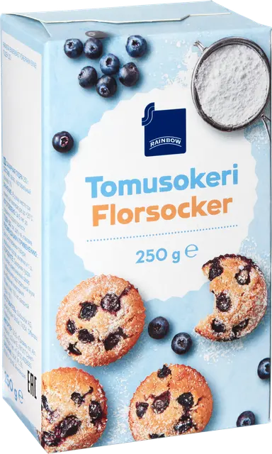 Rainbow tomusokeri 250 g