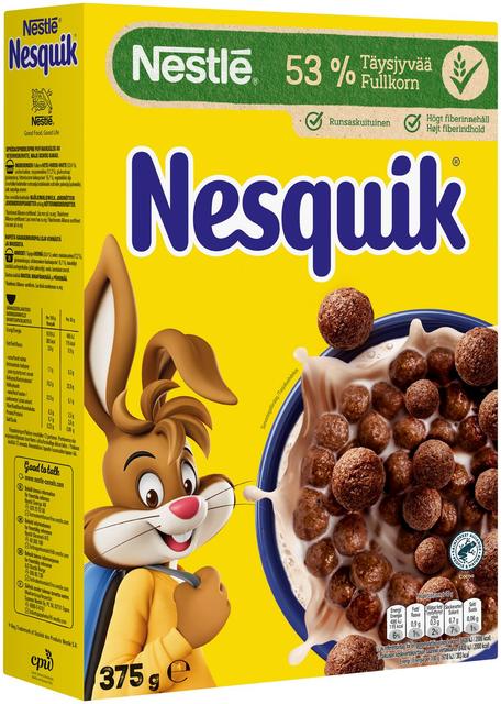 Nestlé Nesquik 375g kaakaomurot vehnästä ja maissista