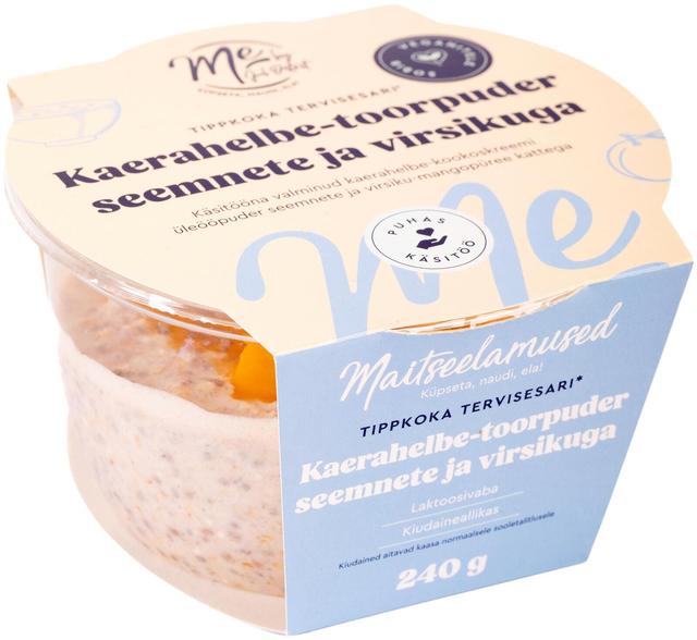 Kaerahelbe-toorpuder seemnete ja virsikuga 240 g