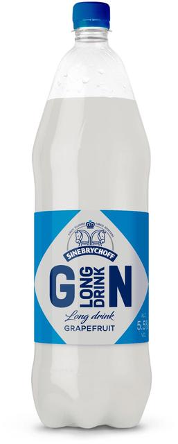 Sinebrychoff long drink grapefruit 5,5%vol muu alkohoolne jook 1,5L