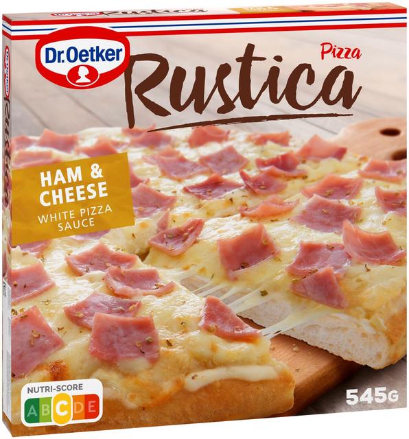 Dr. Oetker Rustica Ham & Cheese pakastepizza 545g
