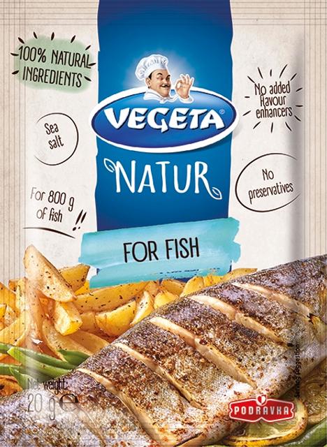 Podravka Vegeta Natur maitseaine kalale 20 g